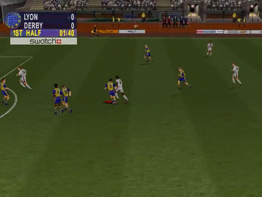 Sega Worldwide Soccer 2000 screenshot 3 for Sega Dreamcast
